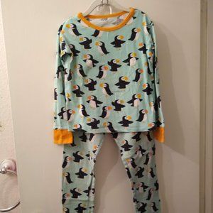 Cat & Jack PJs with puffins/penguins, girls 8